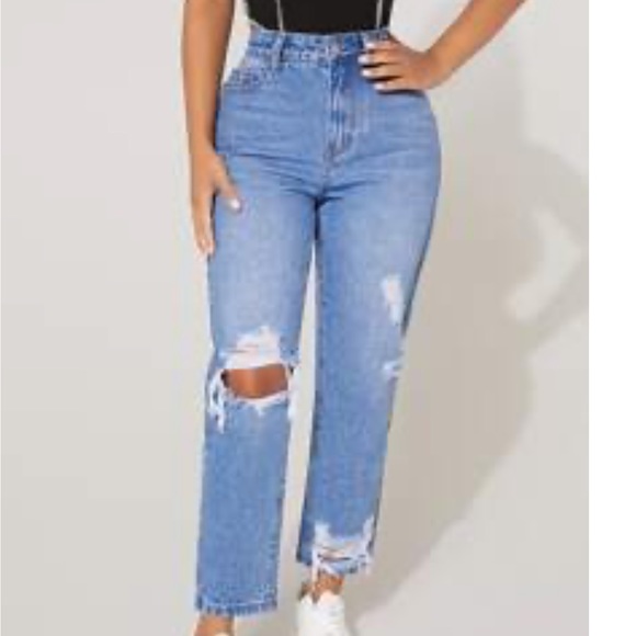 SHEIN Denim - Shein Petite ankle jeans